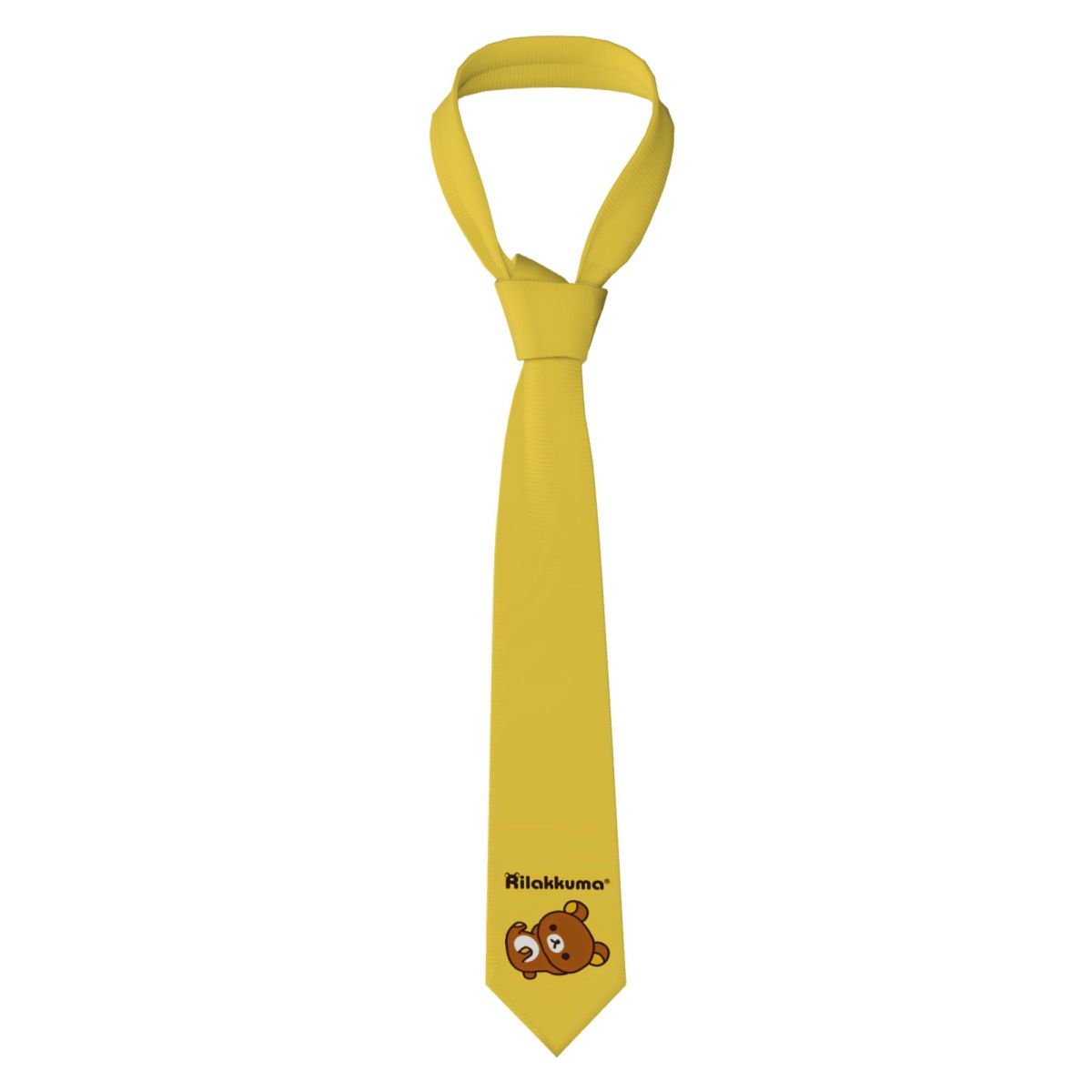 Skinny Tie Men - Cartoon Rilakkuma Necktie Men Women Polyester