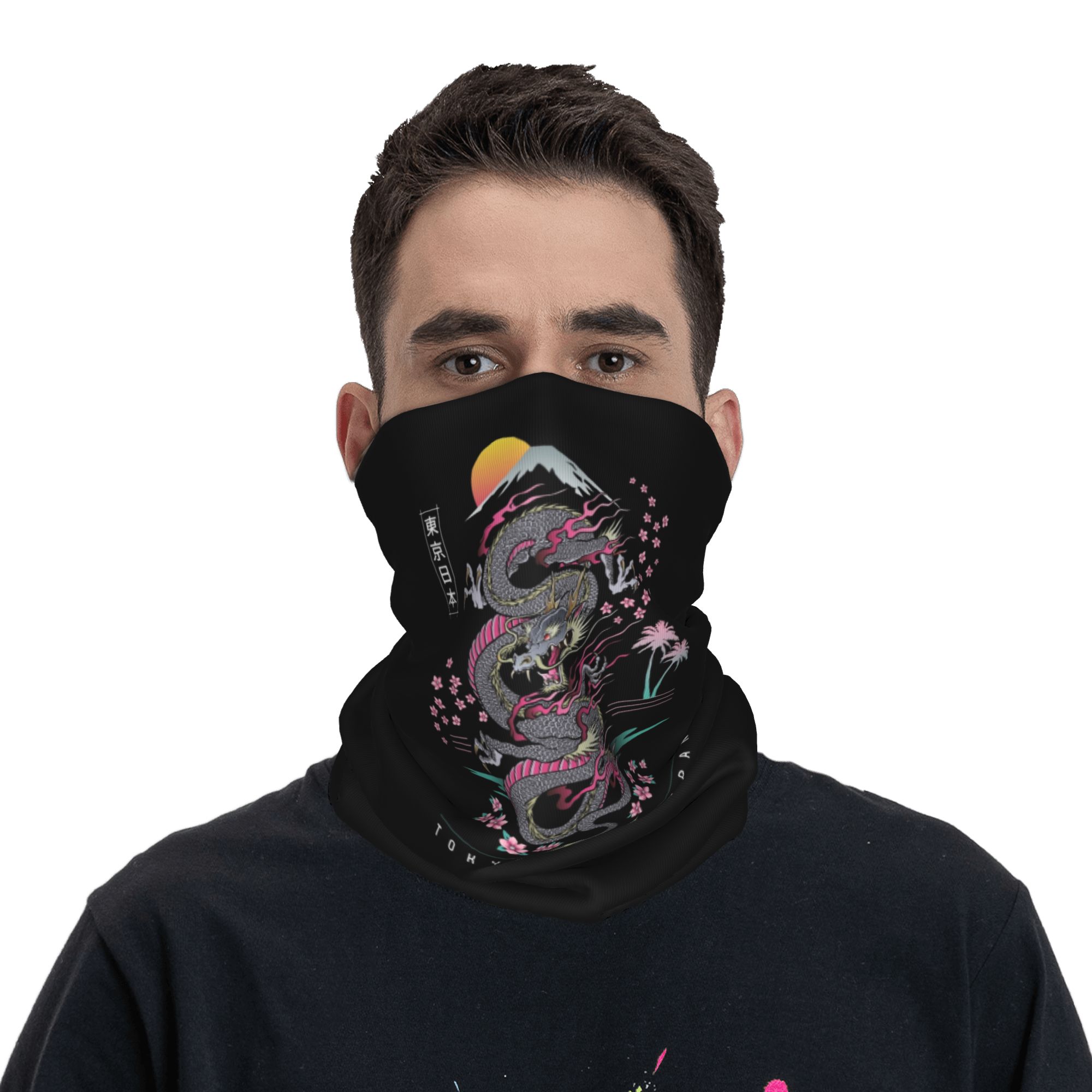 Custom Tokyo Japan Dragon Wint - огляд і ціна Neck Warmer Tube