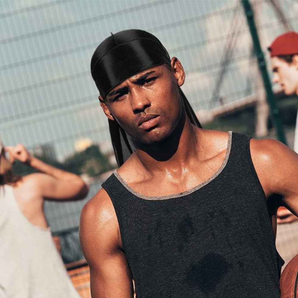 Men's Silk Durag Bonnet Bandan - огляд і ціна Bandana Doo Rag