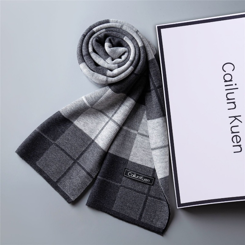 New Men's Versatile Wool Blend - огляд і ціна Muffler Men Wool