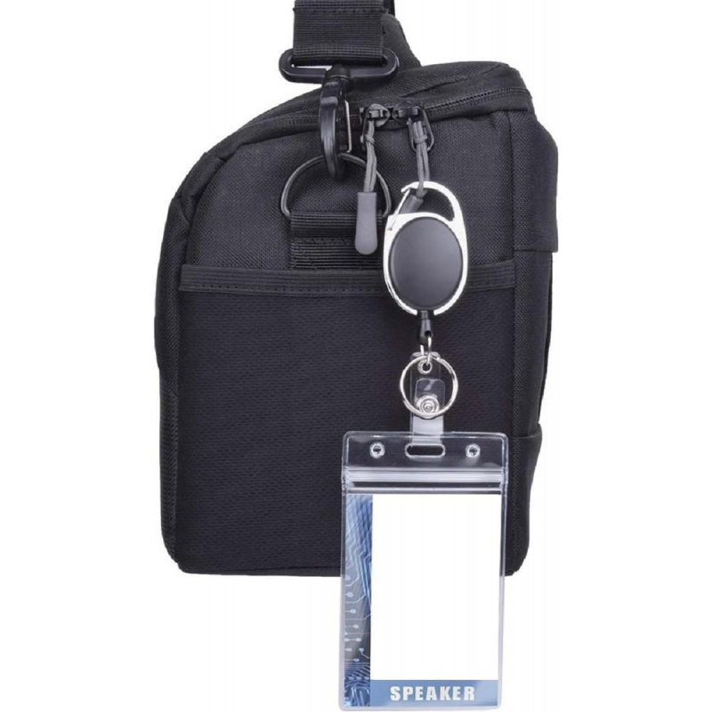 2 Pack ID Badge Holder with Br - огляд і ціна Lanyard Badge Holder