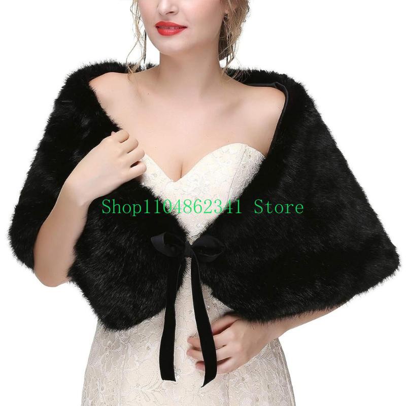 652F Sophisticated Faux Furs S - огляд і ціна Stole Wedding Shawl