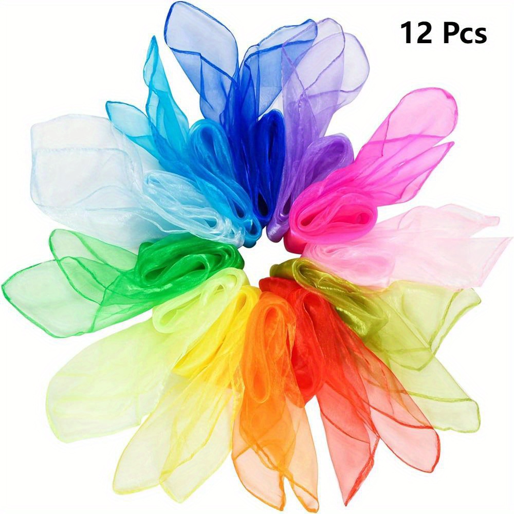 10pcs/12pcs New Style Square J - огляд і ціна Scarf Silk Square