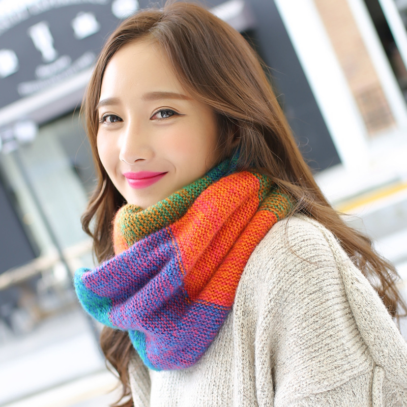 VISROVER Color Scarves Women W - огляд і ціна Infinity Scarf Knit