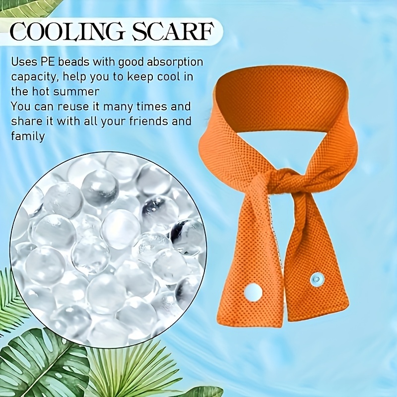 Cooling Neck Gaiter Scarf Band - огляд і ціна Silk Neck Scarf