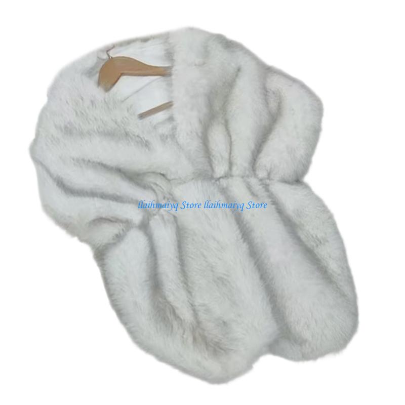 573B Luxurious Artificial Furs - огляд і ціна Stole Wedding Shawl