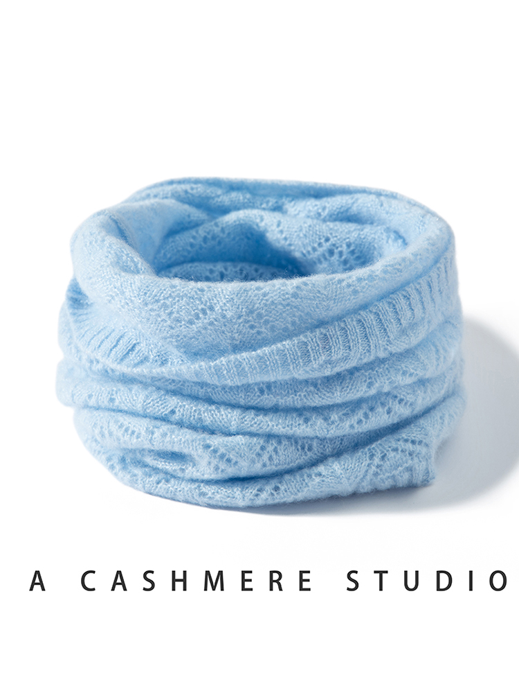 Womens 100% Cashmere Fan Point - огляд і ціна Infinity Scarf Knit