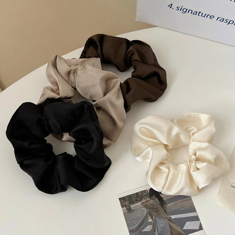 Vintage Silk Hair Scrunchies E - огляд і ціна Silk Tie Striped