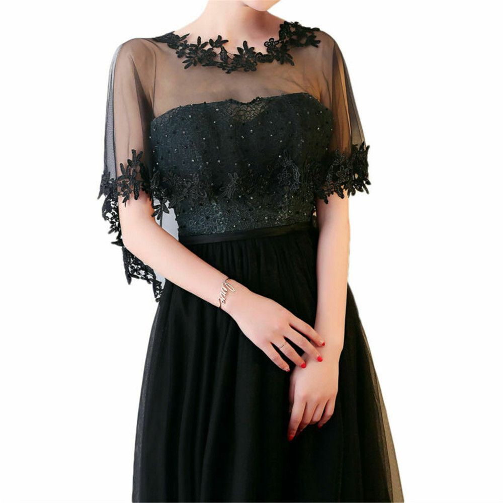 Fashion Lace Short Sleeve Shru - огляд і ціна Stole Wedding Shawl