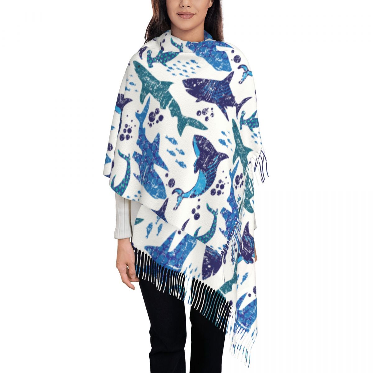Shark Underwater World Ocean S - огляд і ціна Pashmina Wrap Large