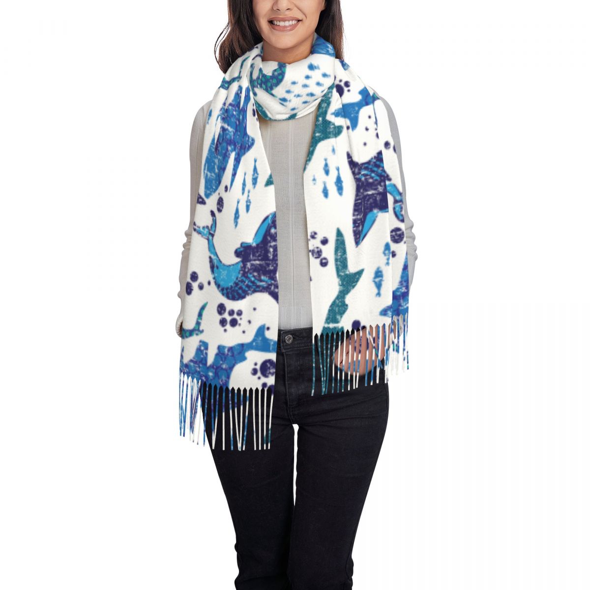Shark Underwater World Ocean S - огляд і ціна Pashmina Wrap Large