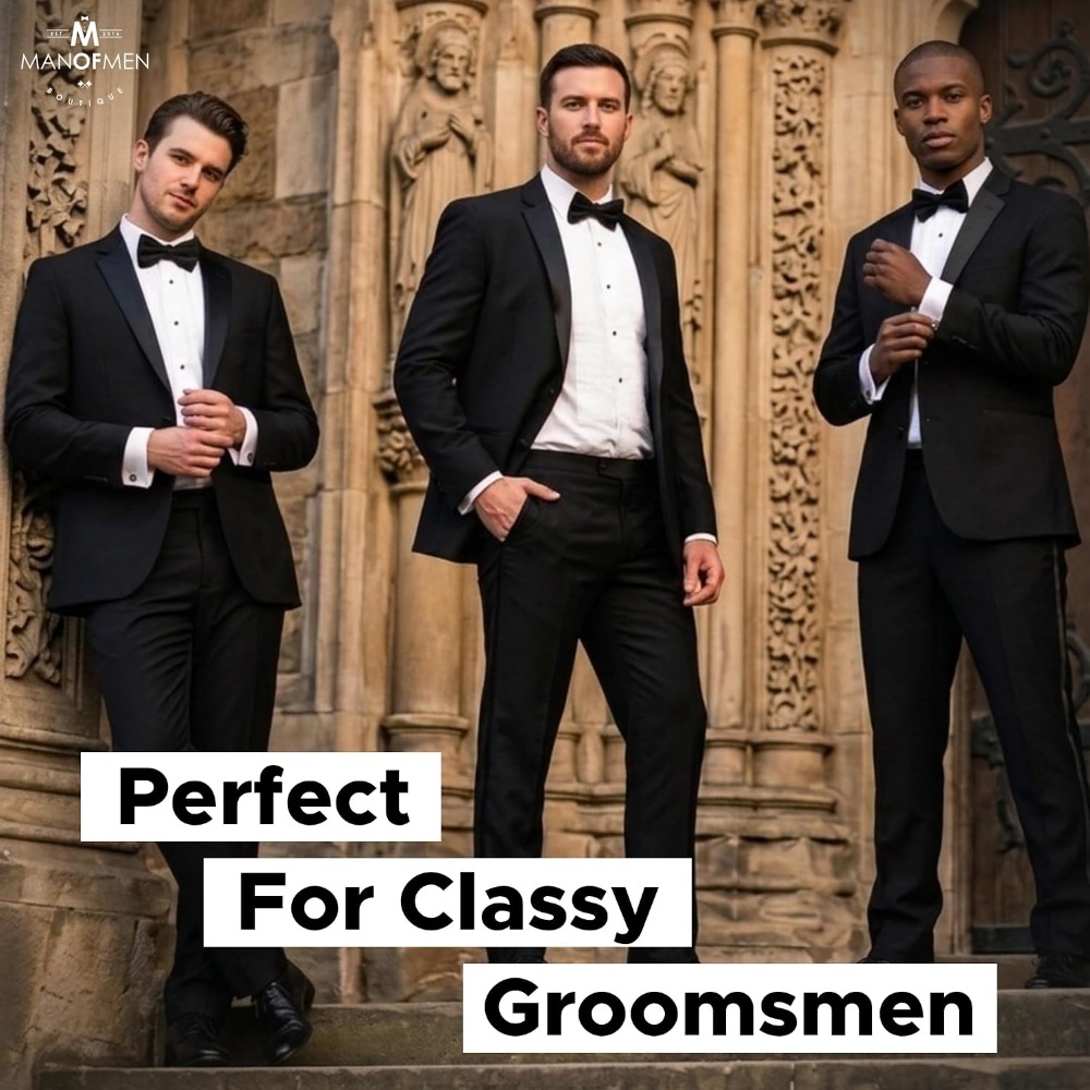 Polyester Solid Pretied Bow Ti - огляд і ціна Bow Tie Pre Tied