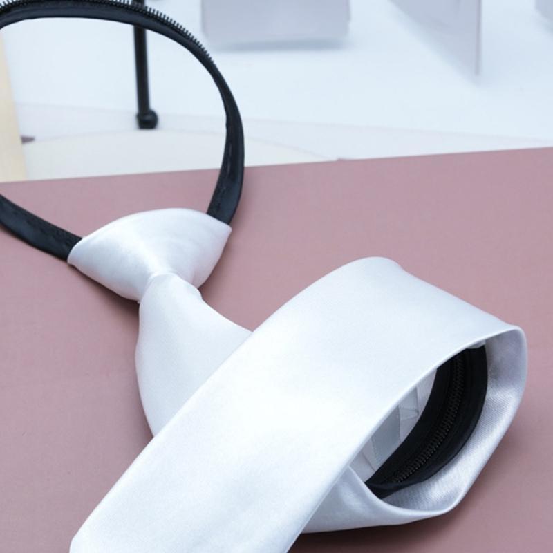 Fashionable Zippered Neck Tie  - огляд і ціна Bow Tie Pre Tied