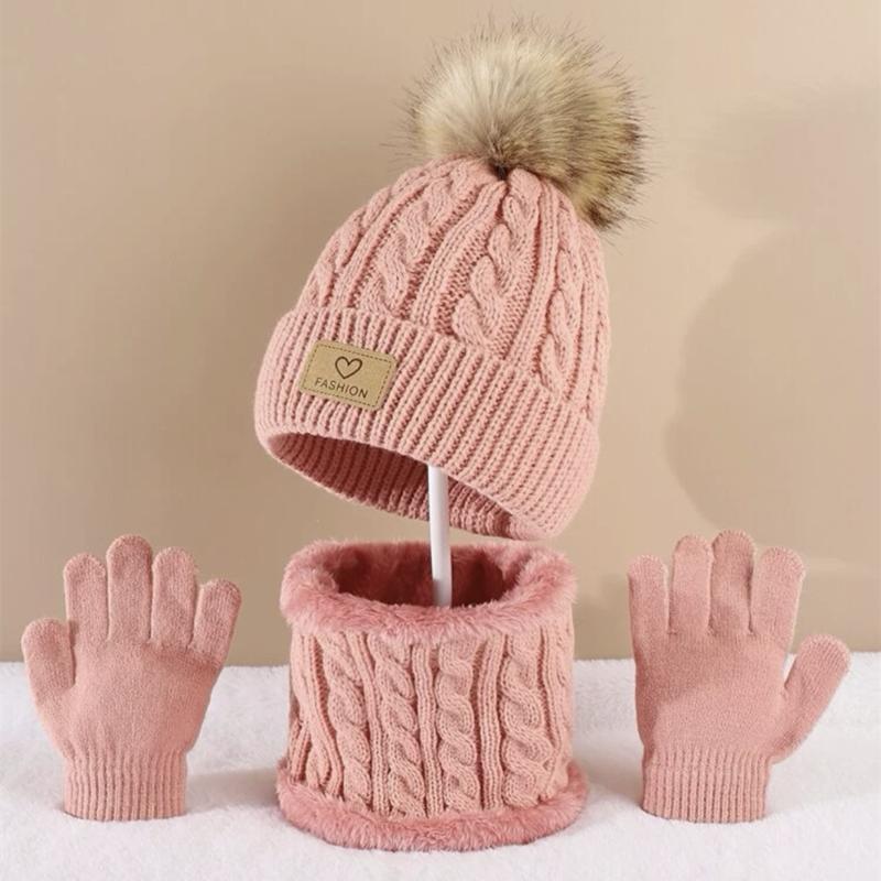 Toddler Kids Pom Pom Decor Bea - огляд і ціна Infinity Scarf Knit