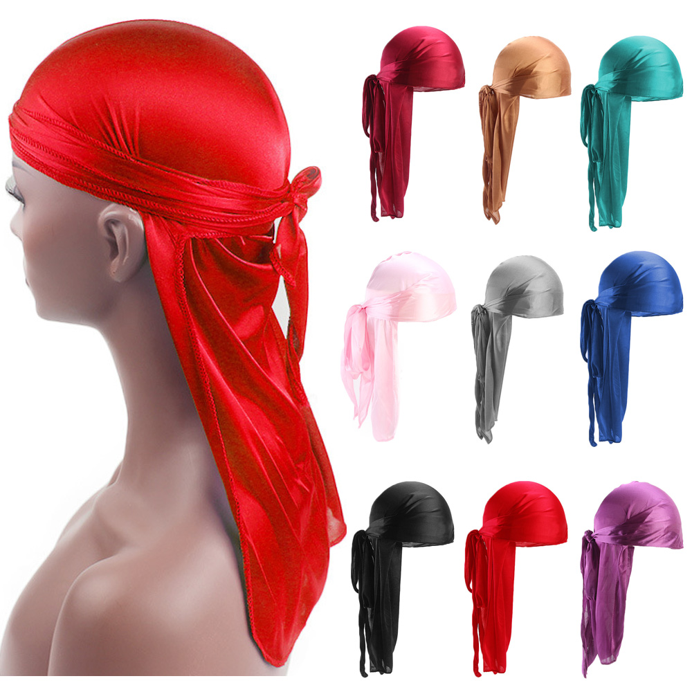 Unisex Adult Satin Long Tail D - огляд і ціна Bandana Doo Rag