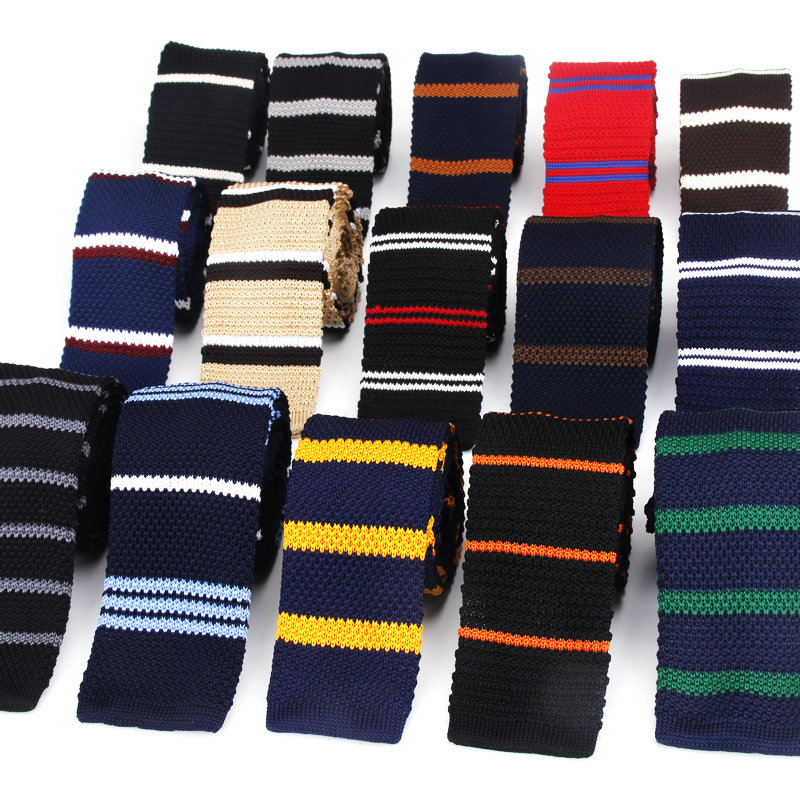 Men's fashion Suits Knit Tie P - огляд і ціна Skinny Tie Men