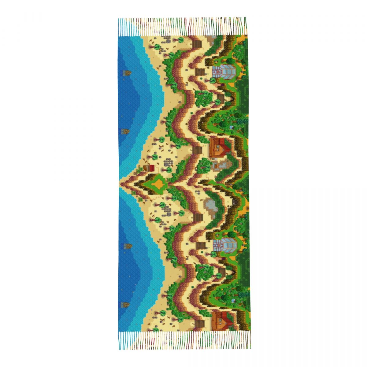 Stardew Valley Map Scarf for W - огляд і ціна Pashmina Wrap Large