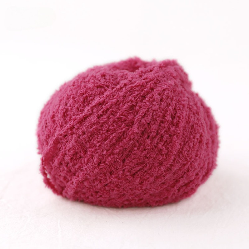 50g Short Plush Yarn 70m, DIY  - огляд і ціна Woven Scarf Blanket