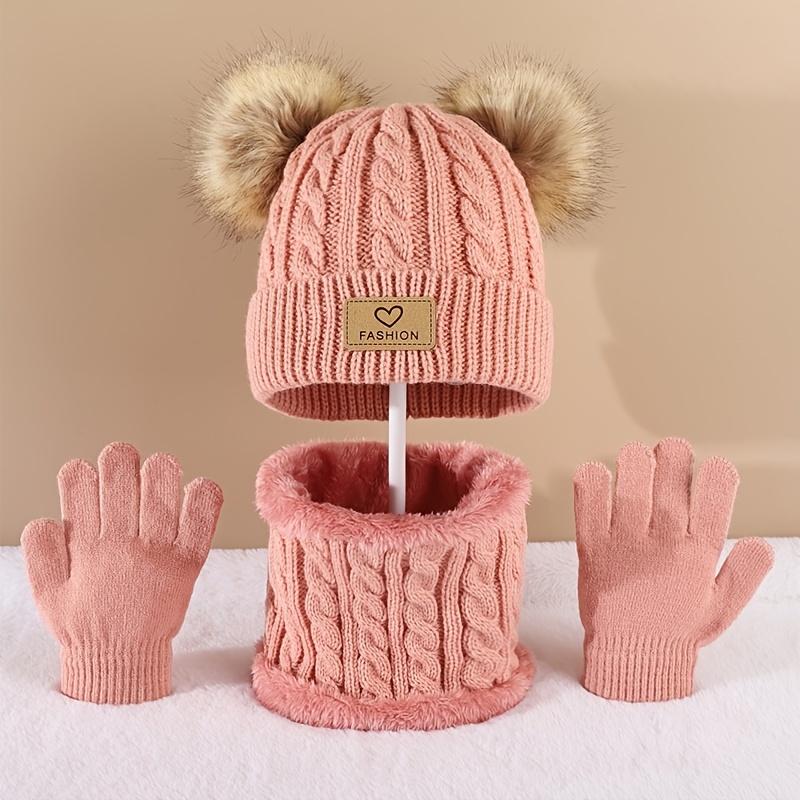 Toddler Kids Pom Pom Decor Bea - огляд і ціна Infinity Scarf Knit