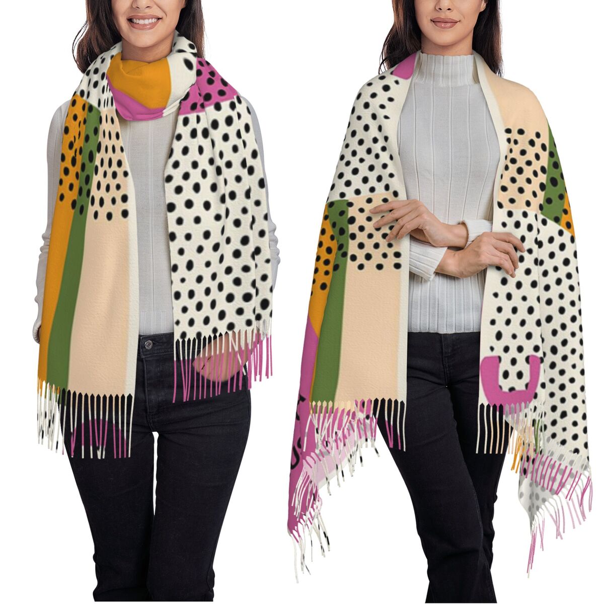 Luxury Yayoi Kusama Infinity D - огляд і ціна Infinity Scarf Knit