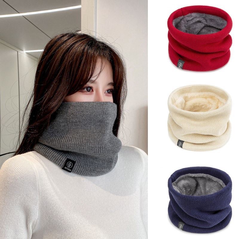 Winter Knitted Plush Thick Nec - огляд і ціна Infinity Scarf Knit