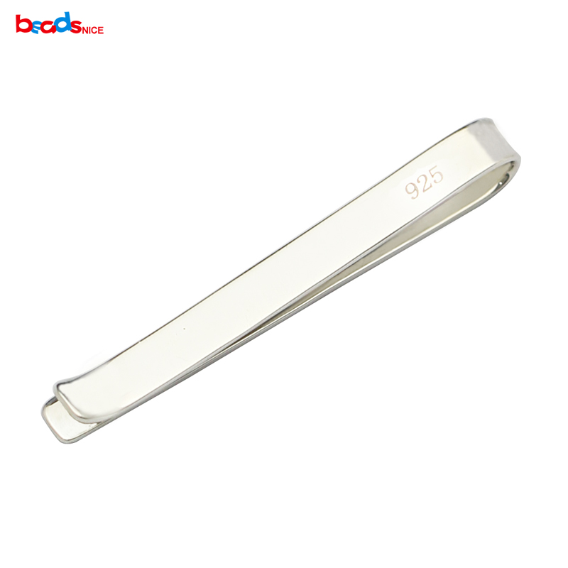 Beadsnice Pure 925 Sterling Si - огляд і ціна Tie Clip Silver
