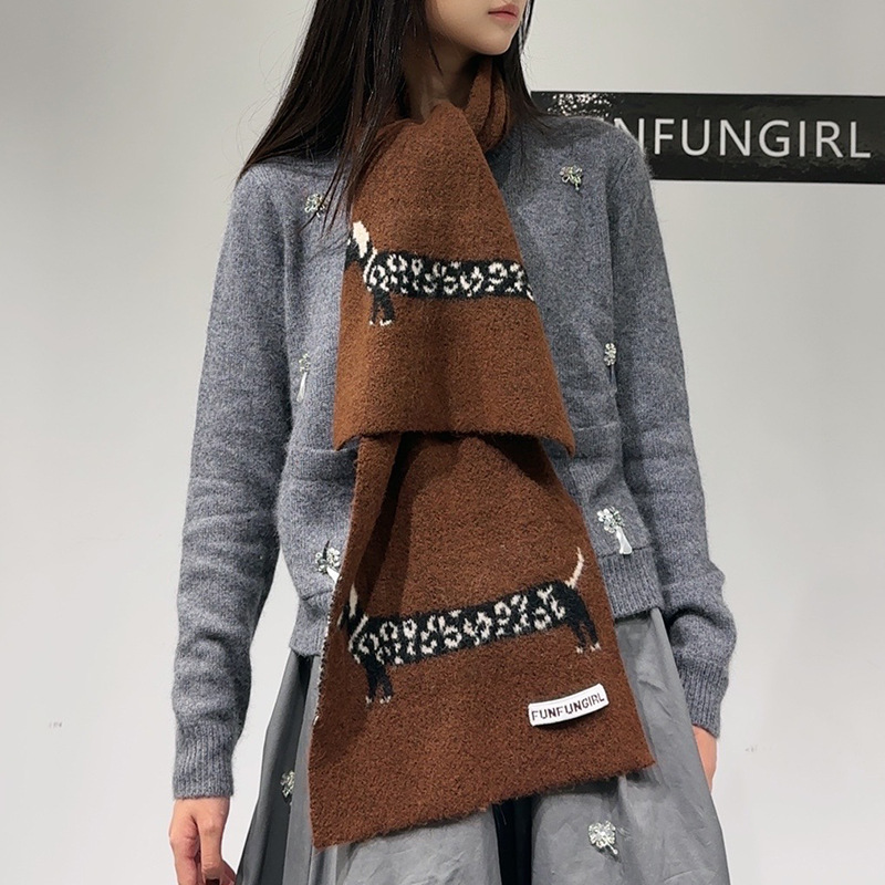 Korean Version Wool Blend Pupp - огляд і ціна Muffler Men Wool