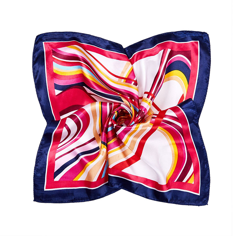 50*50cm Square Silk Scarves Sc - огляд і ціна Ascot Neck Scarf