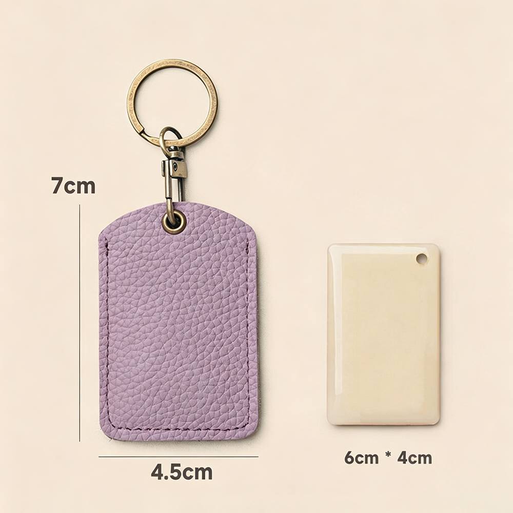 Leather Keychain Badge Holder  - огляд і ціна Lanyard Badge Holder