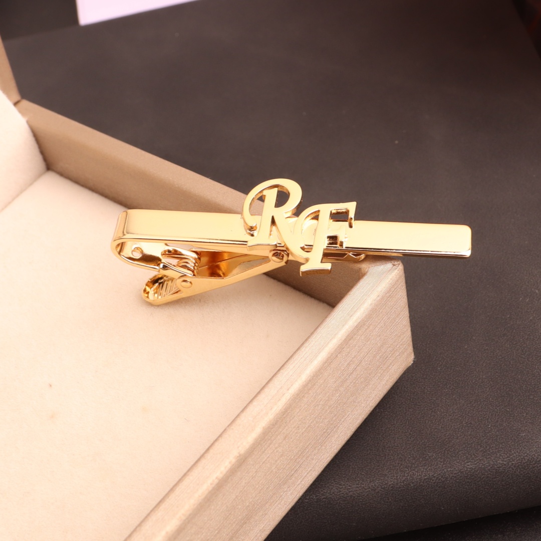 Custom Initial Tie Clip for Gr - огляд і ціна Tie Clip Silver