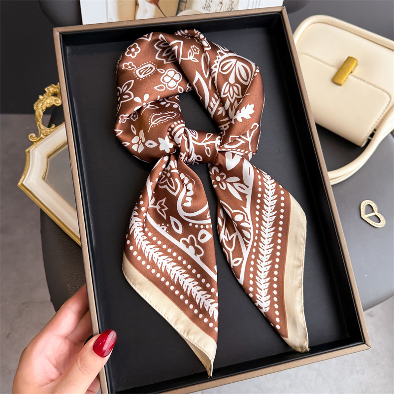 1Pc cashew print fashion silk  - огляд і ціна Silk Neck Scarf