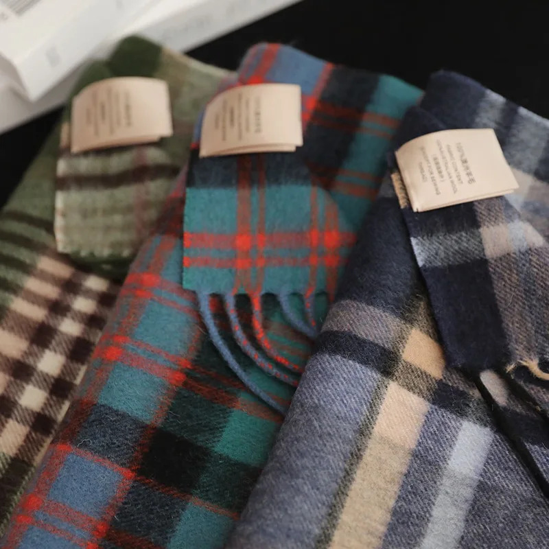 High Quality 100% Wool Scarf M - огляд і ціна Muffler Men Wool