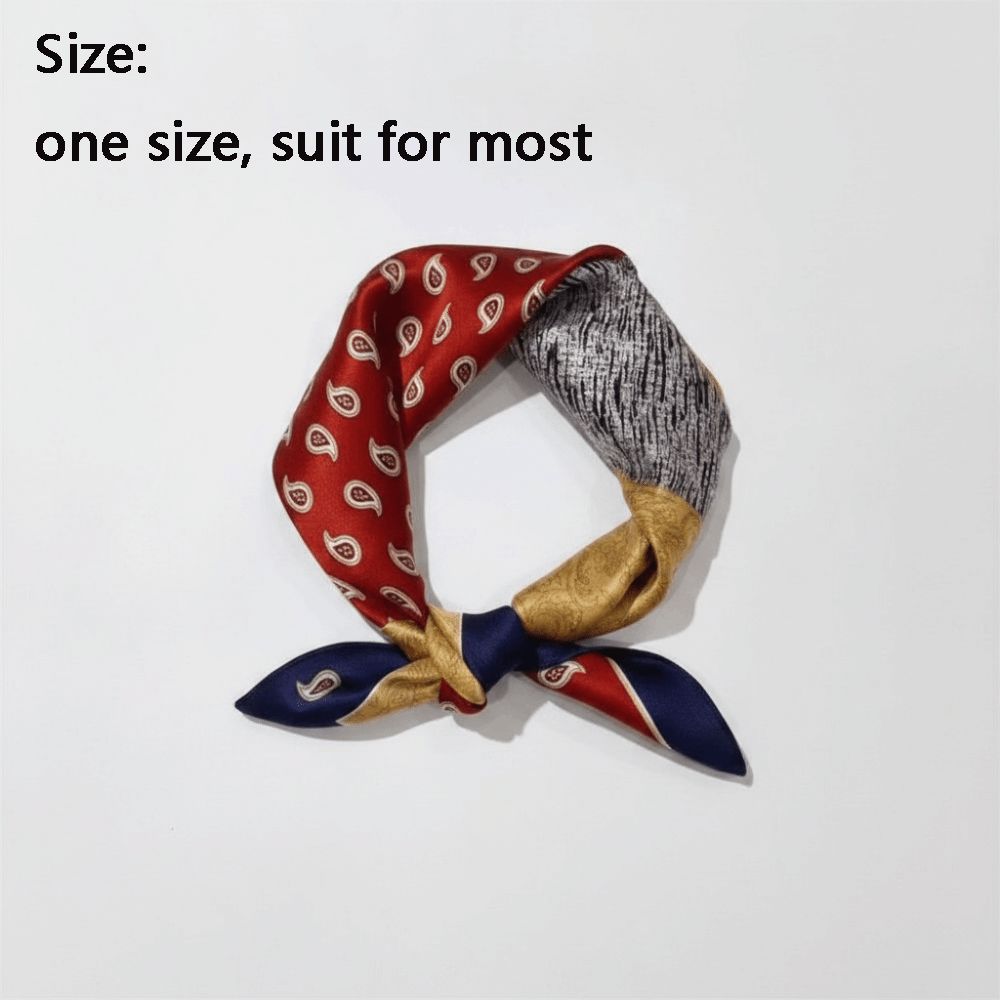 Silk Material Silk Square Scar - огляд і ціна Face Scarf Mask