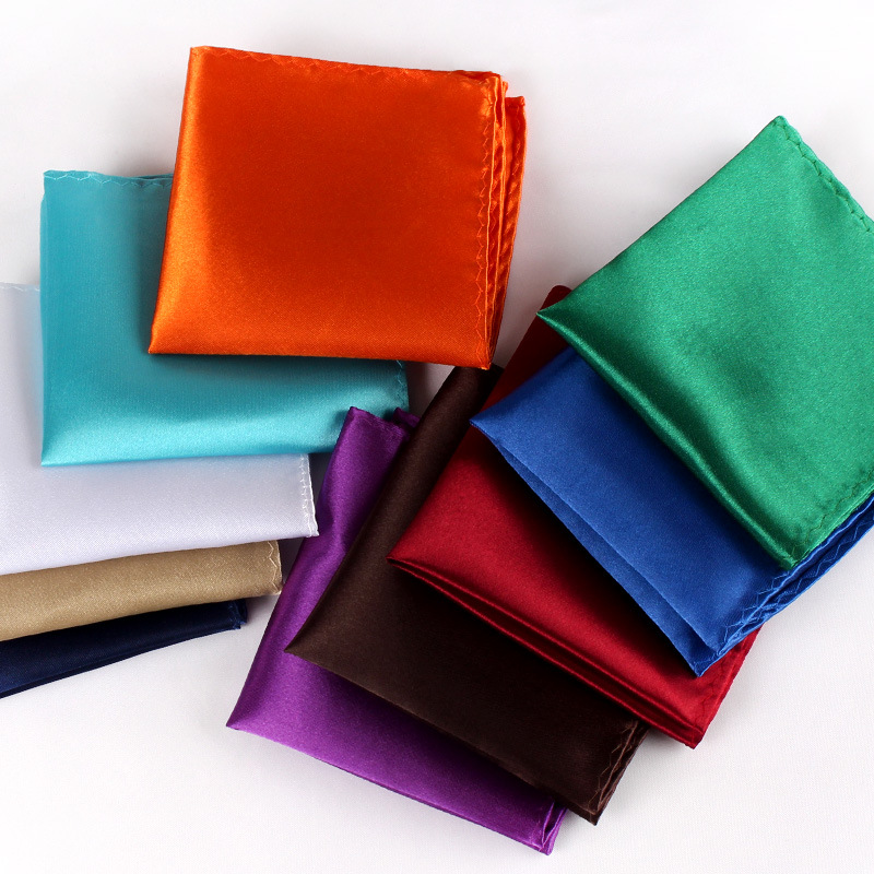 Satin Handkerchief For Men Can - огляд і ціна Pocket Square Set