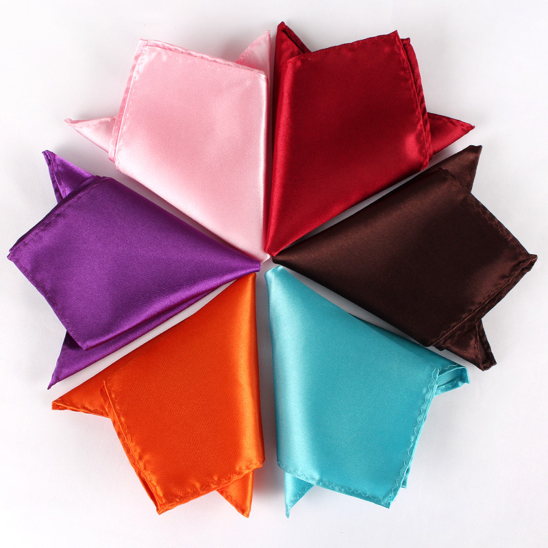 Satin Handkerchief For Men Can - огляд і ціна Pocket Square Set