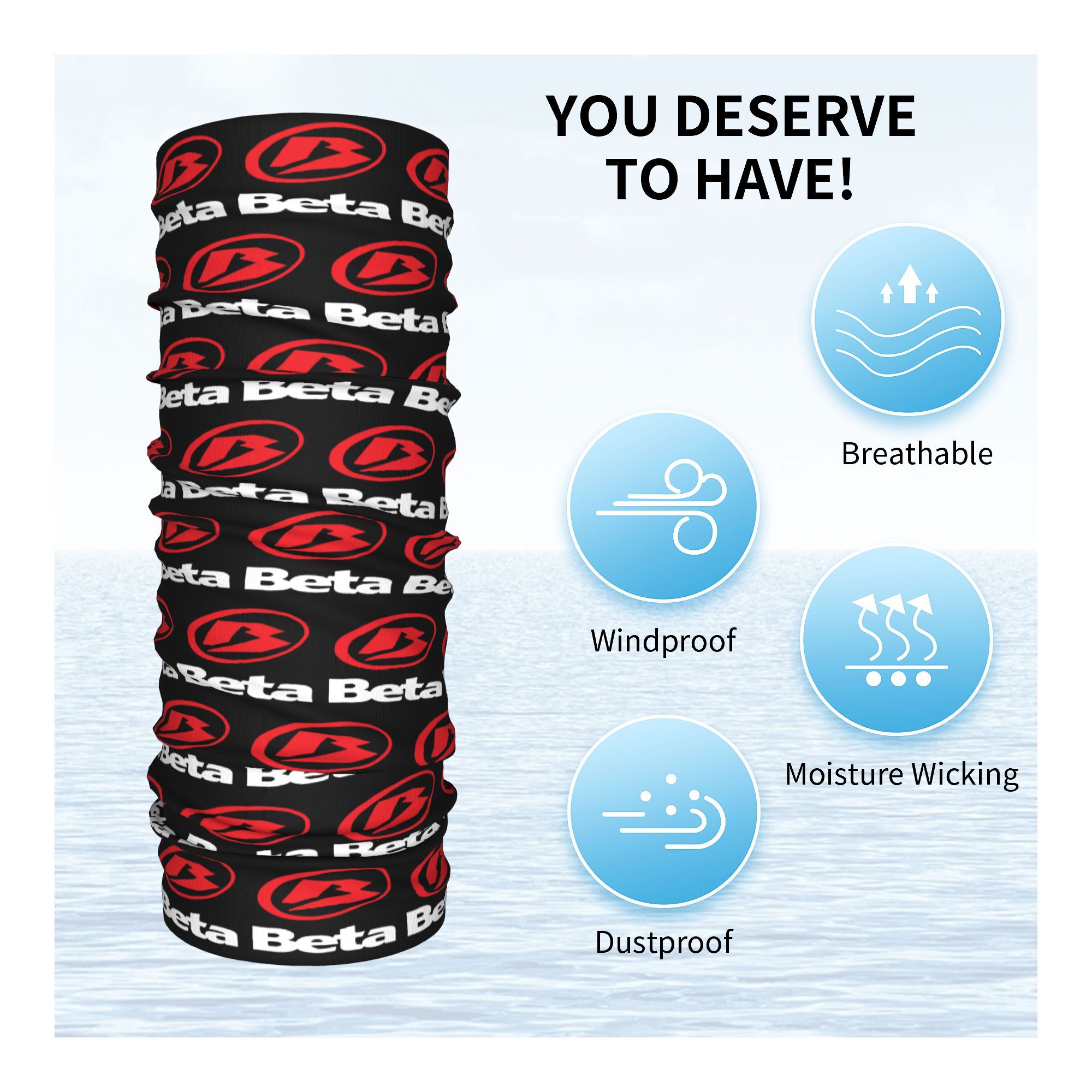 Custom New Motorcycle Racing B - огляд і ціна Neck Warmer Tube
