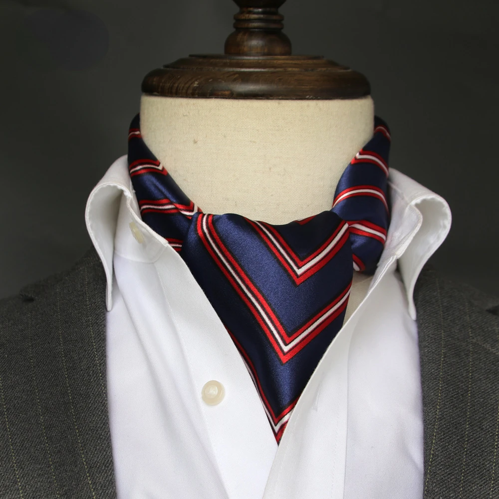 British Men's Silk Scarf Small - огляд і ціна Ascot Neck Scarf