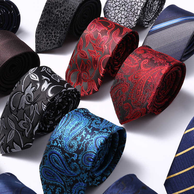 Luxury Skinny 6CM Mens Necktie - огляд і ціна Skinny Tie Men