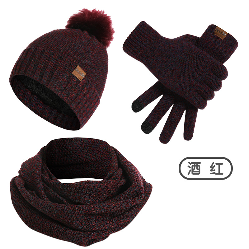 Women Winter 3Pcs Fleece Lined - огляд і ціна Infinity Scarf Knit