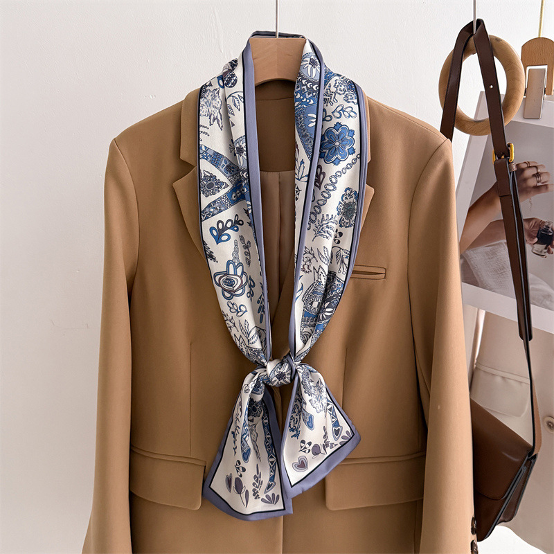 45 Color Women Silk Feel Print - огляд і ціна Face Scarf Mask