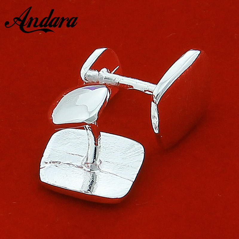 Hot Sale Silver Square Cufflin - огляд і ціна Tie Clip Silver