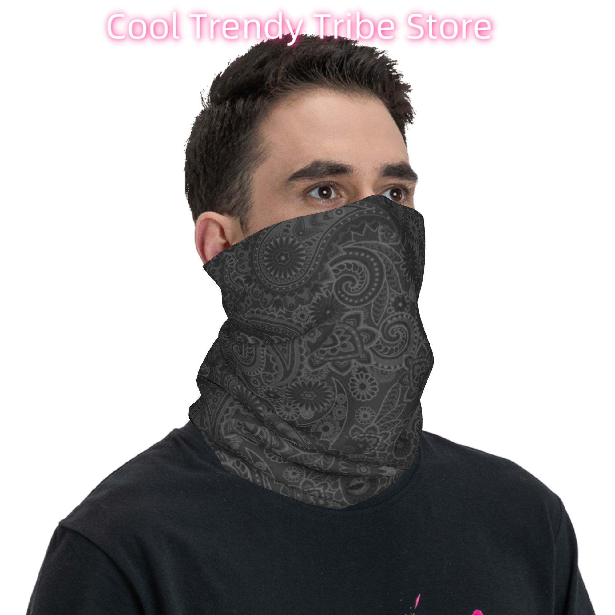 Custom Paisley Chicano Bandana - огляд і ціна Neck Warmer Tube