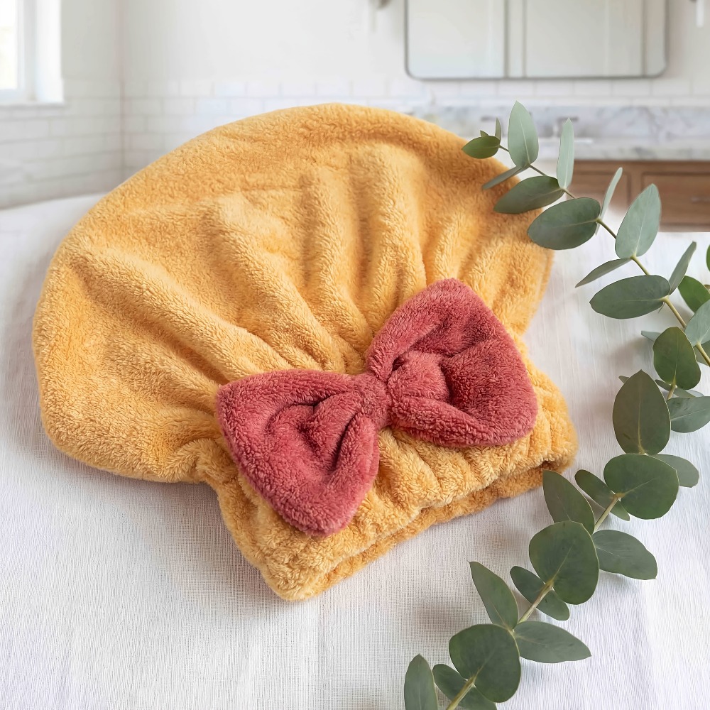 Microfiber Hair Drying Cap, Qu - огляд і ціна Head Wrap Turban