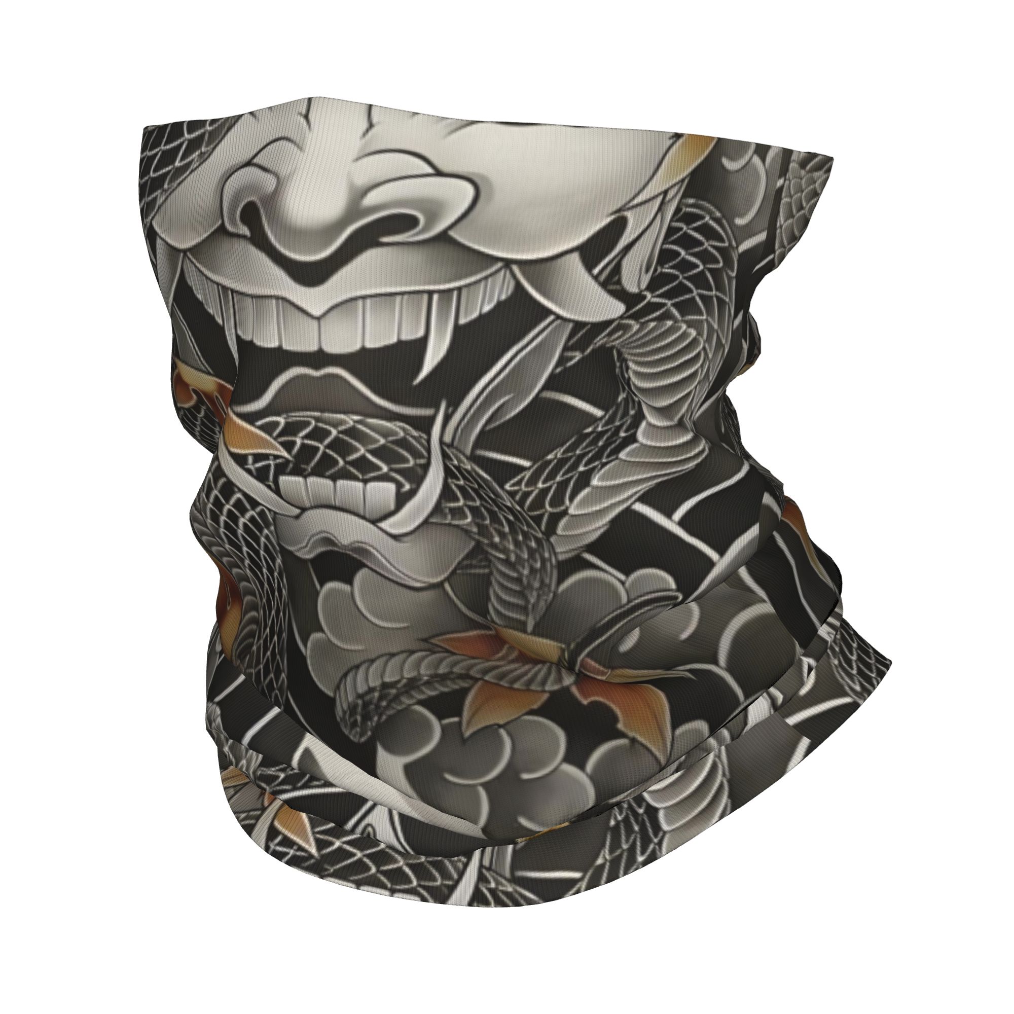 Custom Samurai Oni Demon Banda - огляд і ціна Neck Warmer Tube