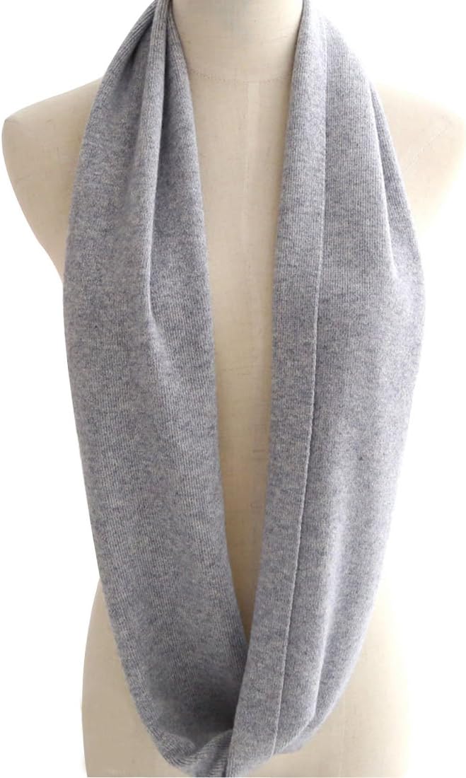 Unisex Soft Cashmere Solid Inf - огляд і ціна Infinity Scarf Knit
