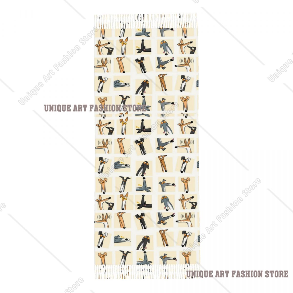 Women's Tassel Scarf Heads Up  - огляд і ціна Pashmina Wrap Large