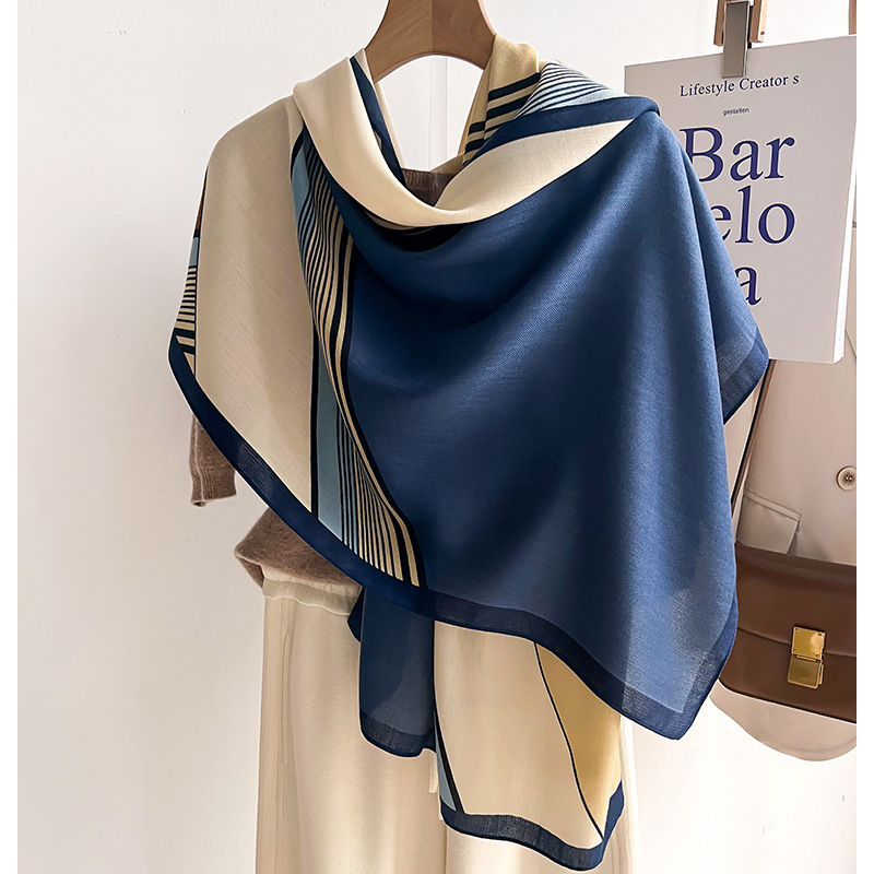 Luxury Brand Scarf  Wool Cotto - огляд і ціна Pashmina Wrap Large
