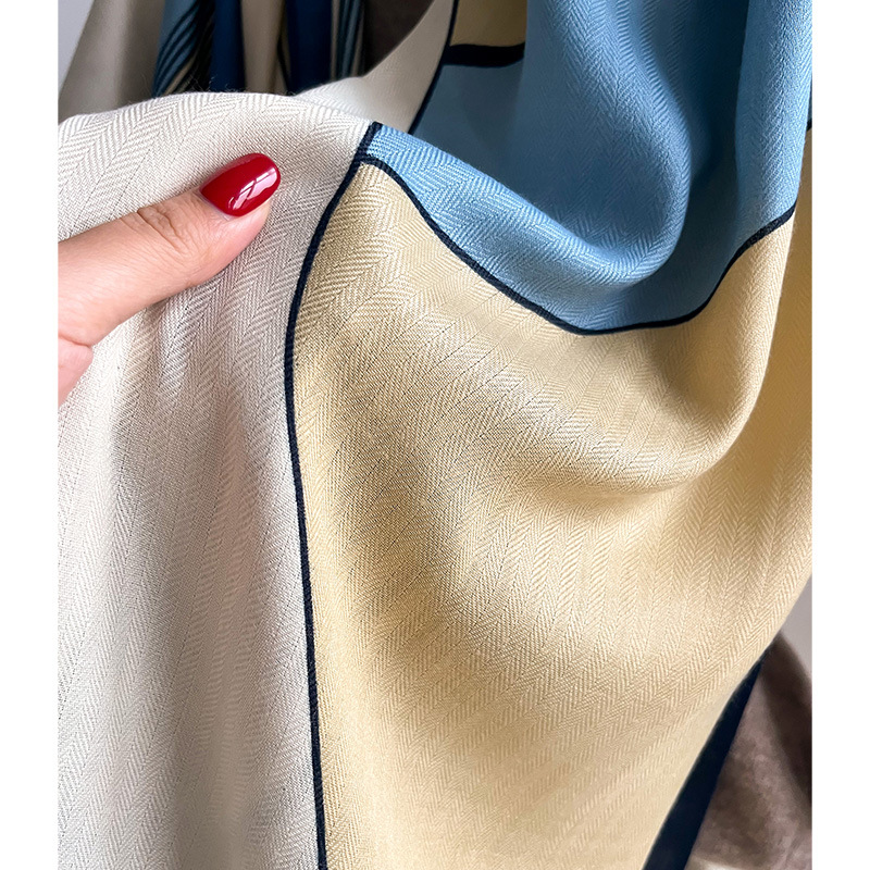 Luxury Brand Scarf  Wool Cotto - огляд і ціна Pashmina Wrap Large