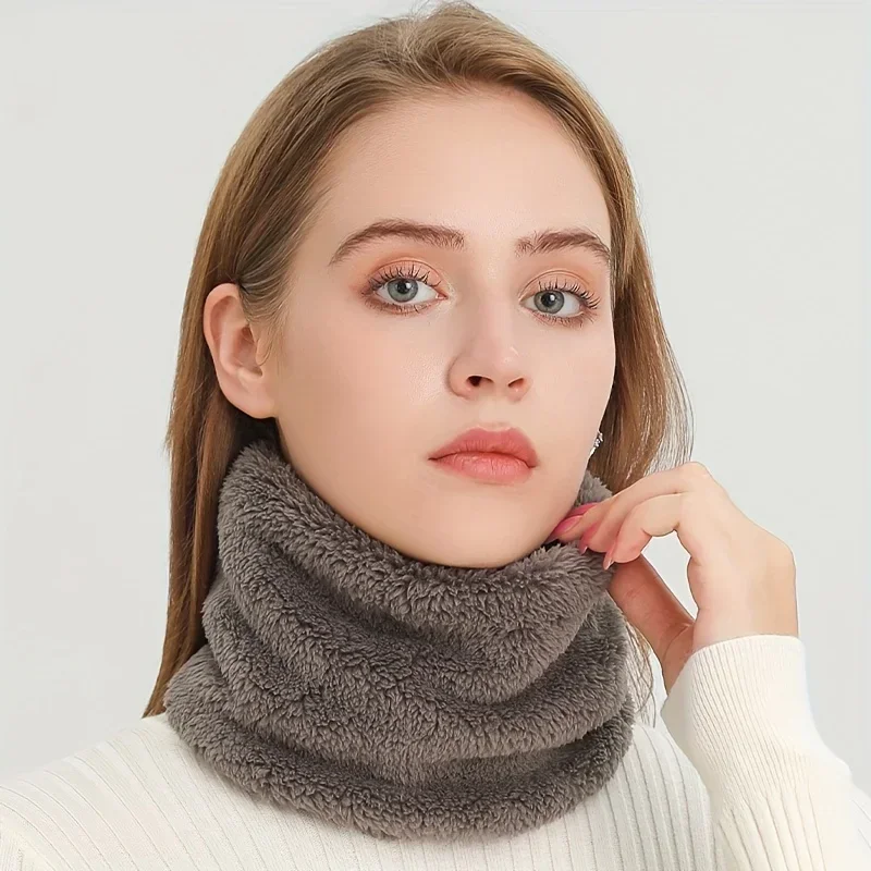Windproof Plush Infinity Scarf - огляд і ціна Infinity Scarf Knit