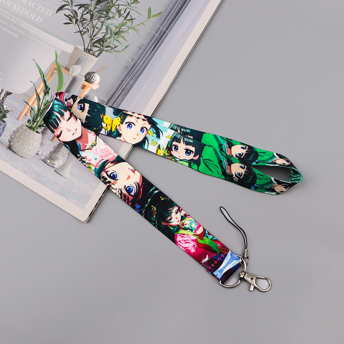 Cute Anime Girl Lanyard Neck S - огляд і ціна Lanyard Badge Holder